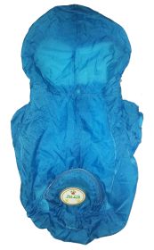 The Ultimate Waterproof Thunder-Paw Adjustable Zippered Folding Travel Dog Raincoat (size: large)